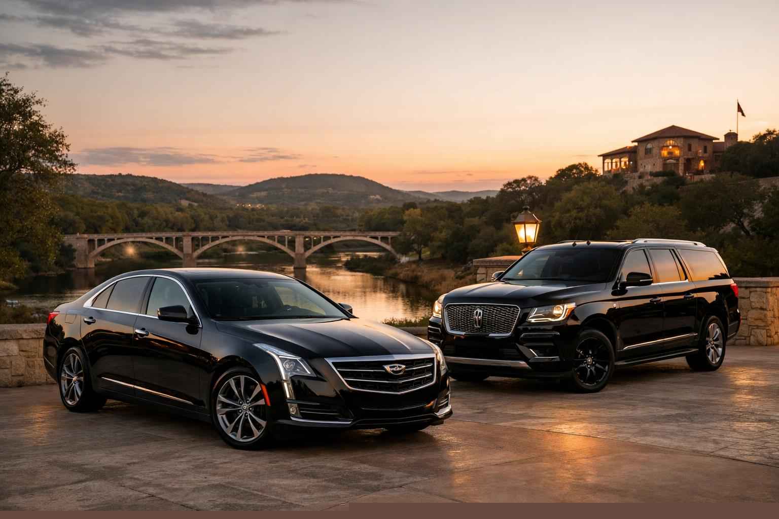 Kerrville Texas Black Cars