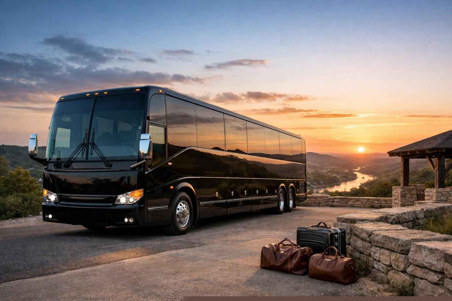 Charter Bus Rental In Kerrville Texas