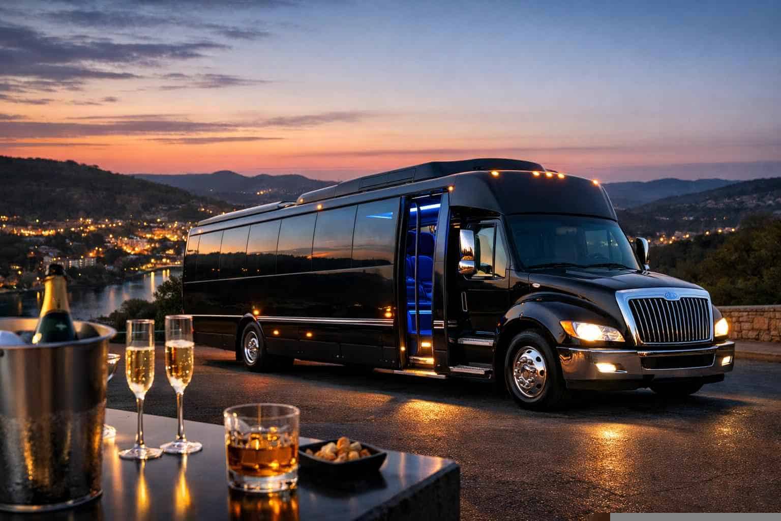 Kerrville Texas Limo Bus Service