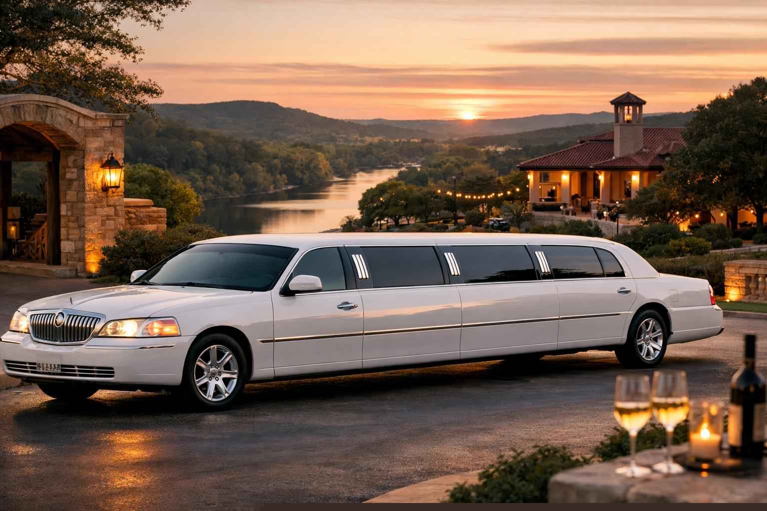 Kerrville Texas White Limos