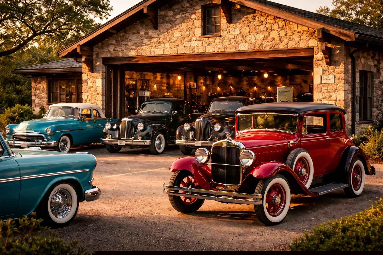 Antique Cars For Weddings And Photoshoots