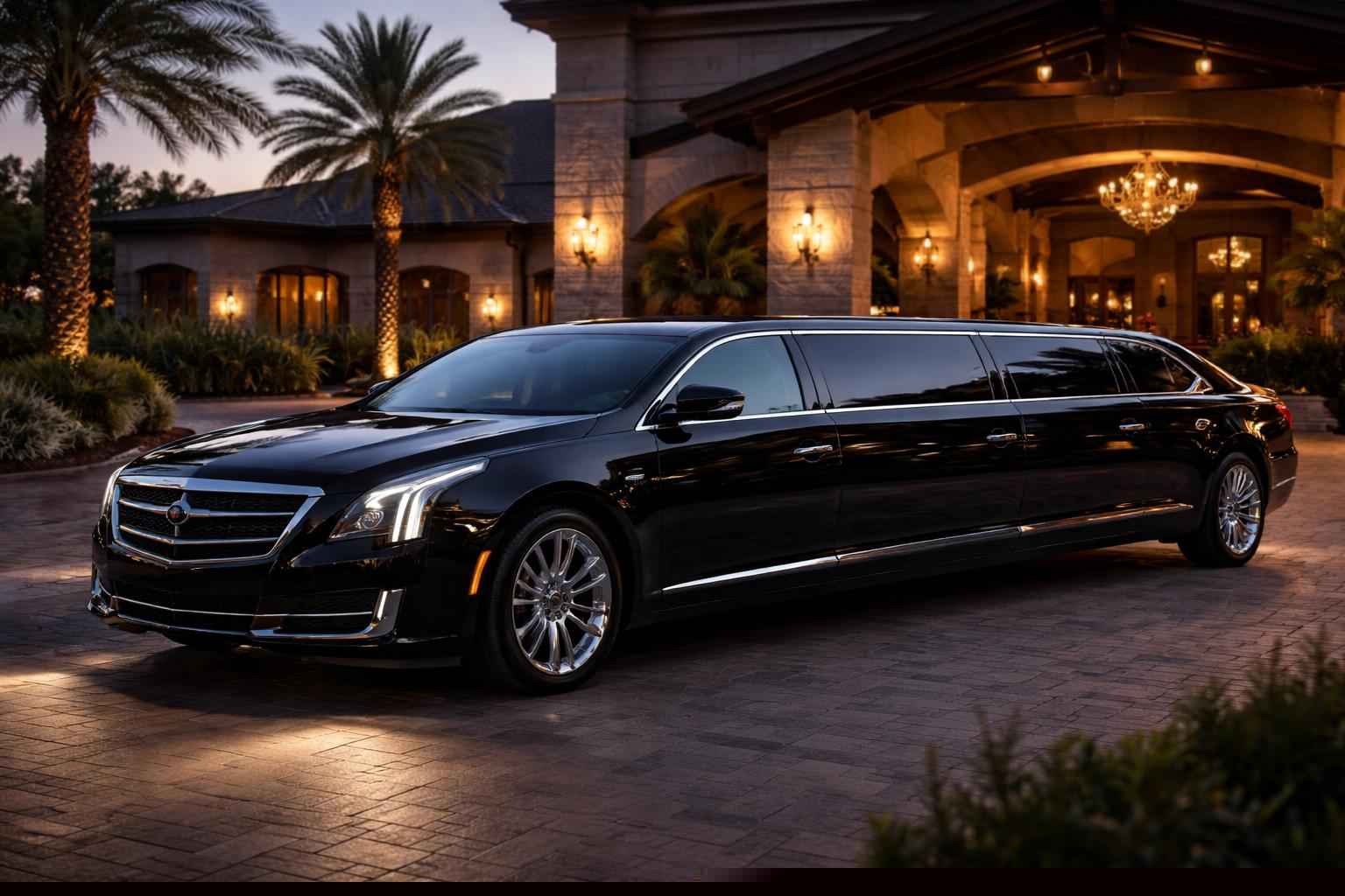 Luxury Black Limo Service In Kingsland Texas