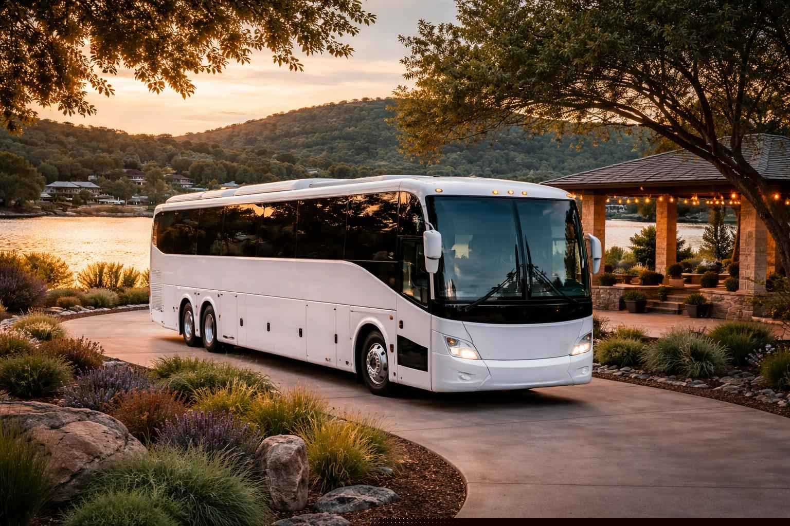 Kingsland Texas White Party Bus Service