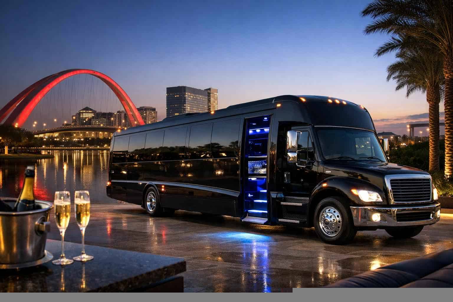 Limo Bus Rental Services In Frisco Texas
