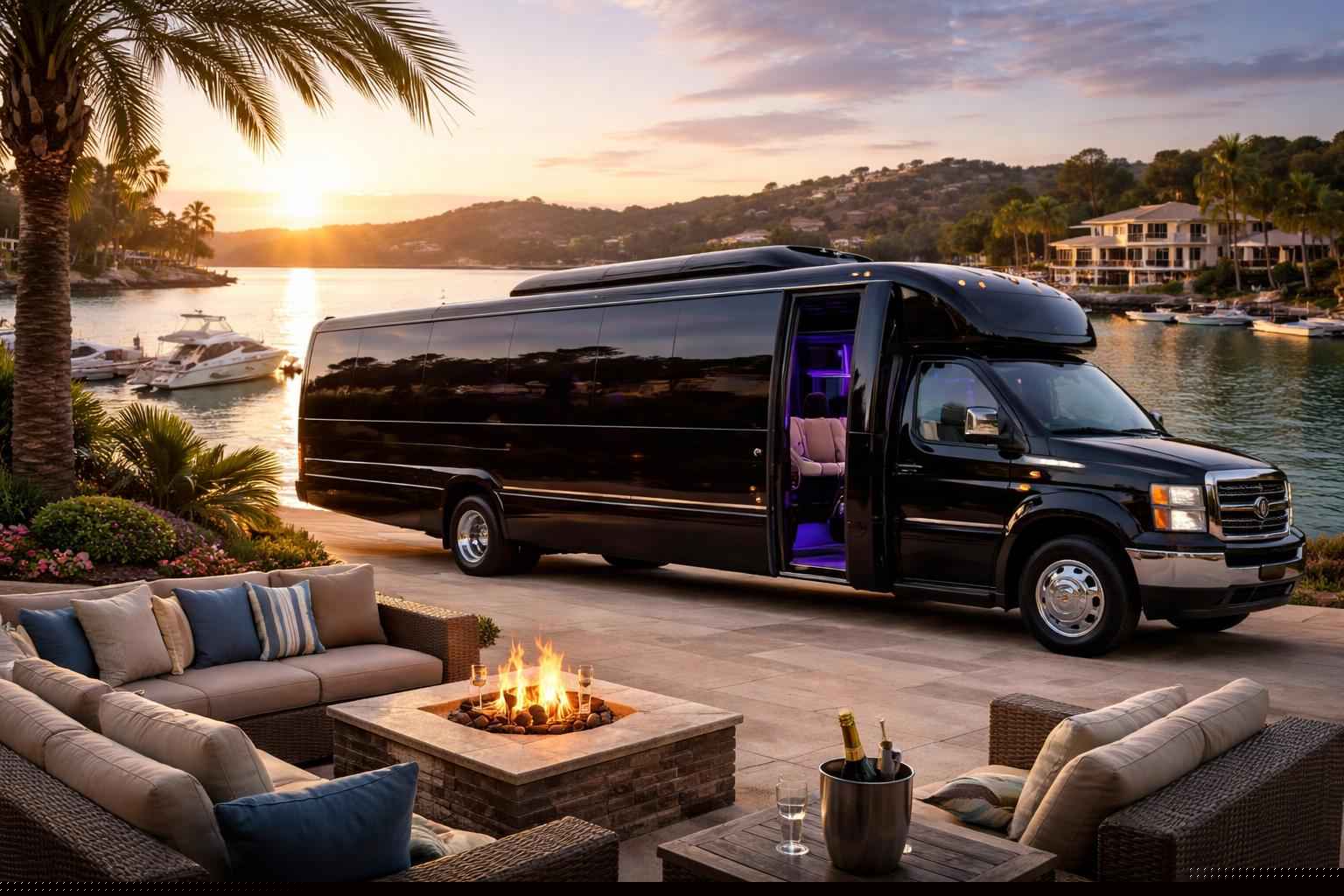 Limo Bus Rental Services in Horseshoe Bay TX