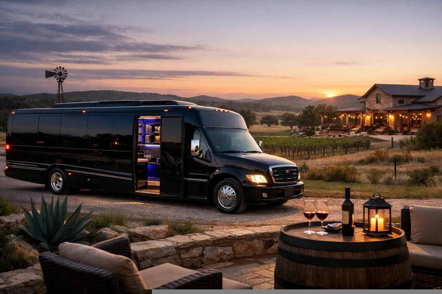 Limo Bus Rental Services in Johnson City Texas