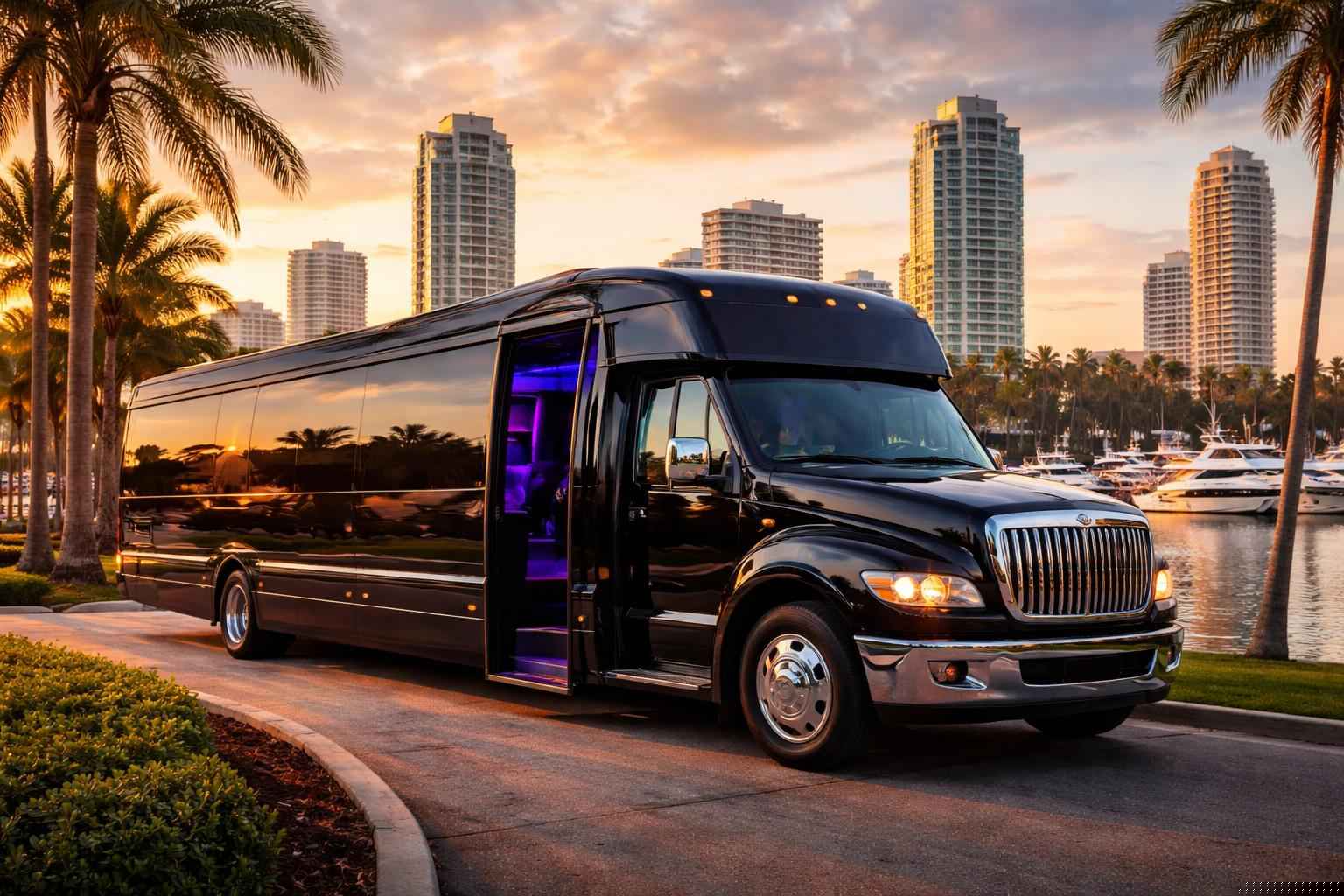 Limo Bus Rental Services in St. Petersburg Florida