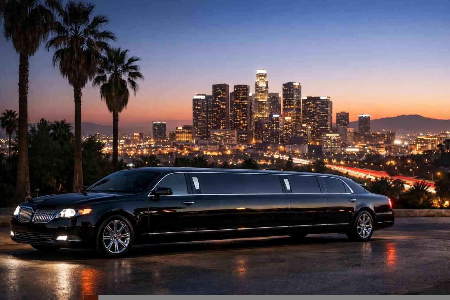 Los Angeles California Black Limo Service
