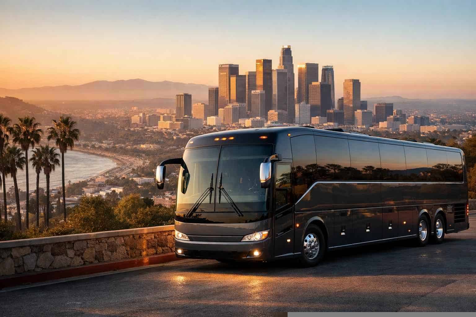 Los Angeles California Charter Bus Service