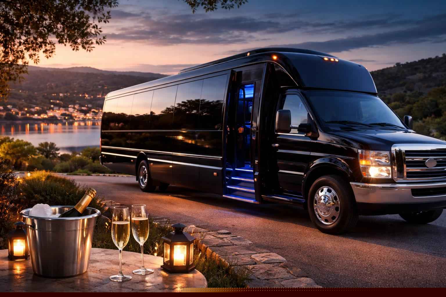 Marble Falls TX Limo Bus Service