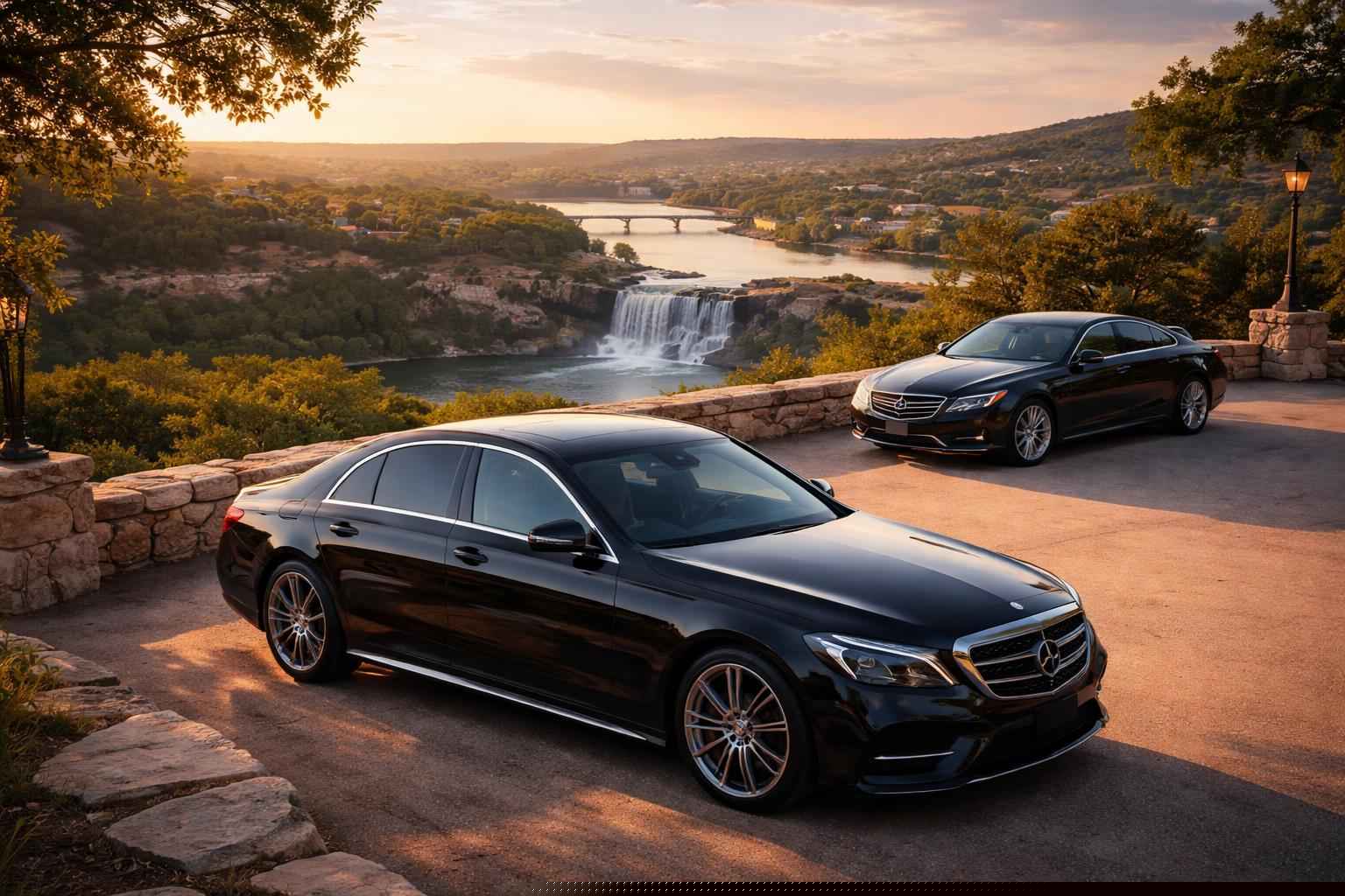 Luxury Sedans And Black Cars