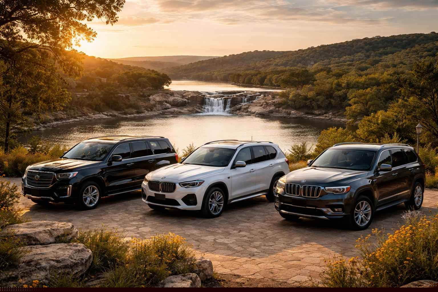 Black SUV Service For Marble Falls Travelers