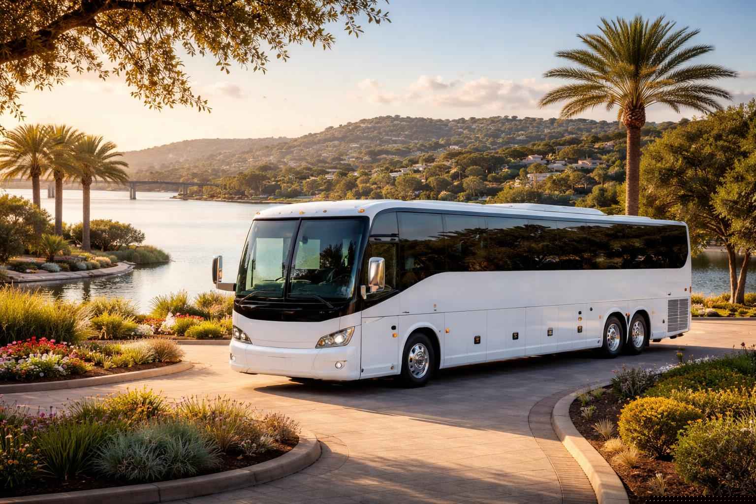 Marble Falls TX White Party Bus Service