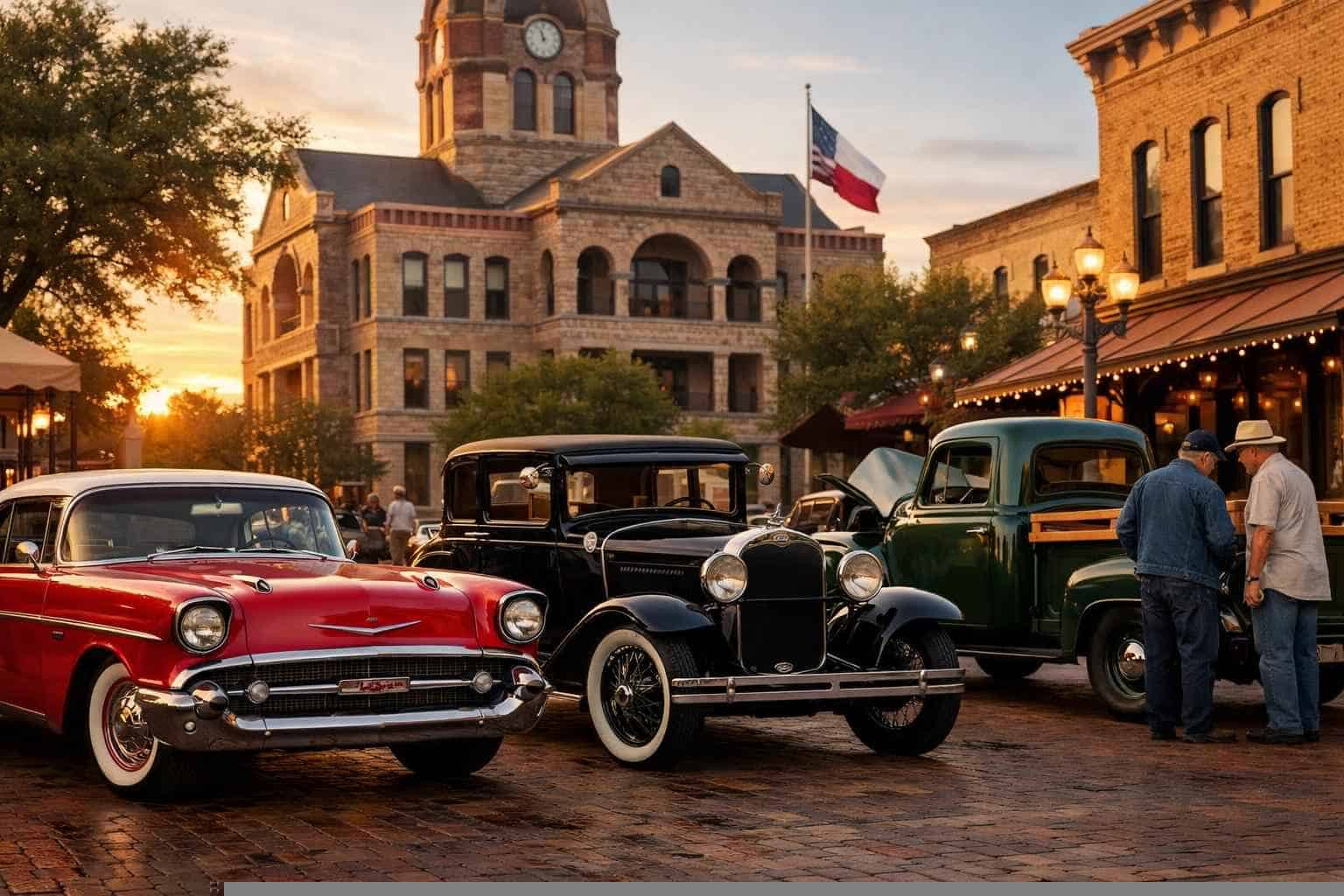 McKinney Texas Antique Vehicles