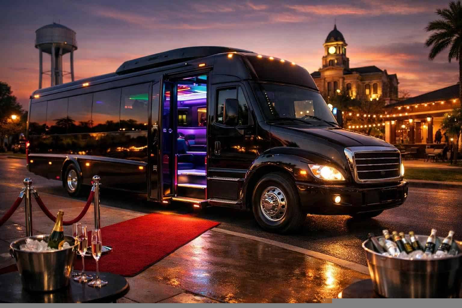 Luxury Party Buses In McKinney Texas