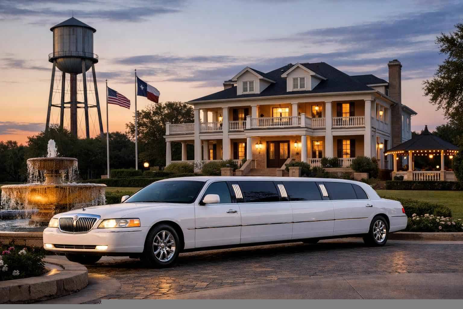 McKinney Texas White Limo Service