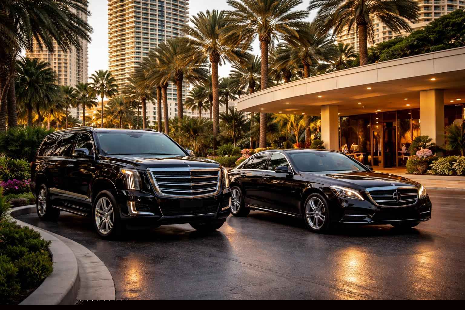 Miami Florida Black Cars