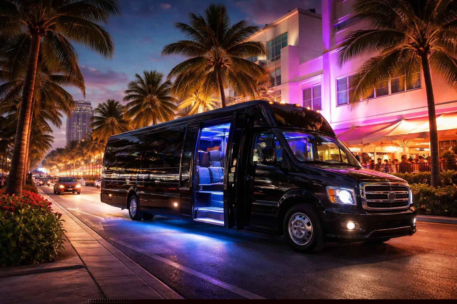 Miami Florida Party Bus Service