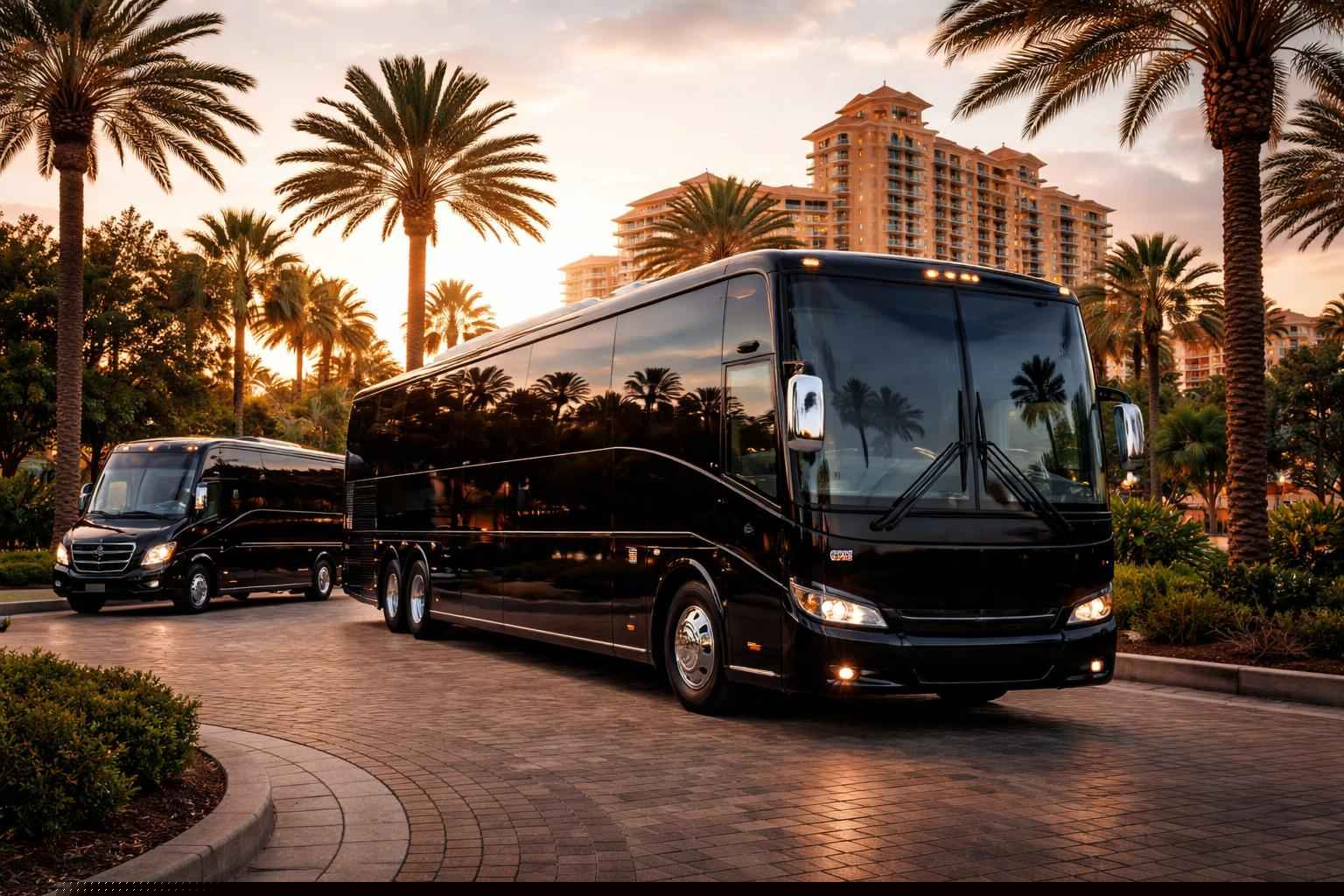 Orlando Florida Black Buses