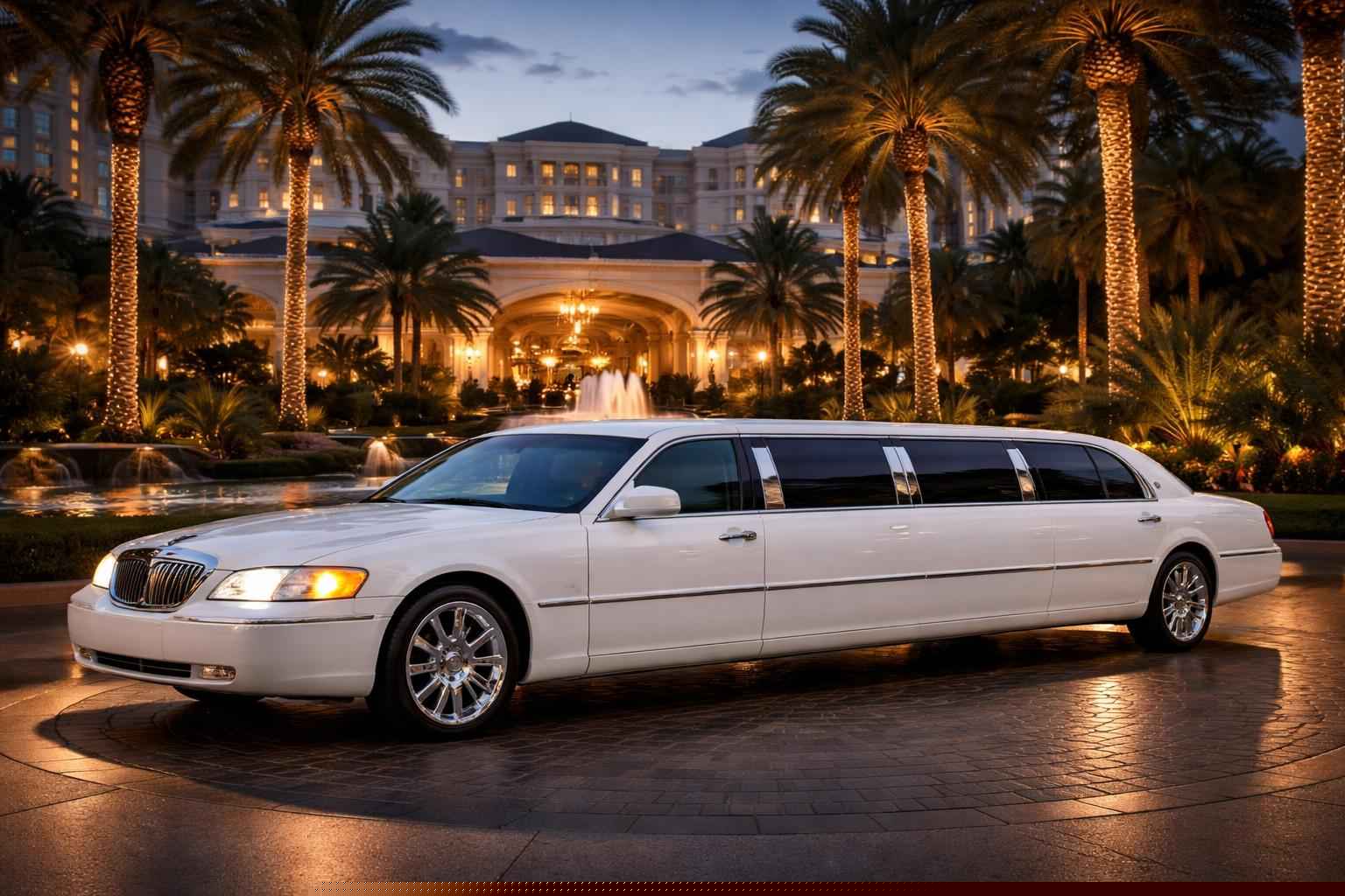 Orlando Florida White Limos
