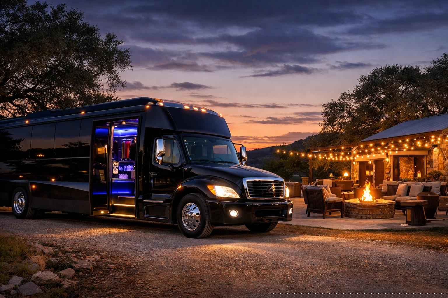 Event Party Bus Rentals In Boerne Texas