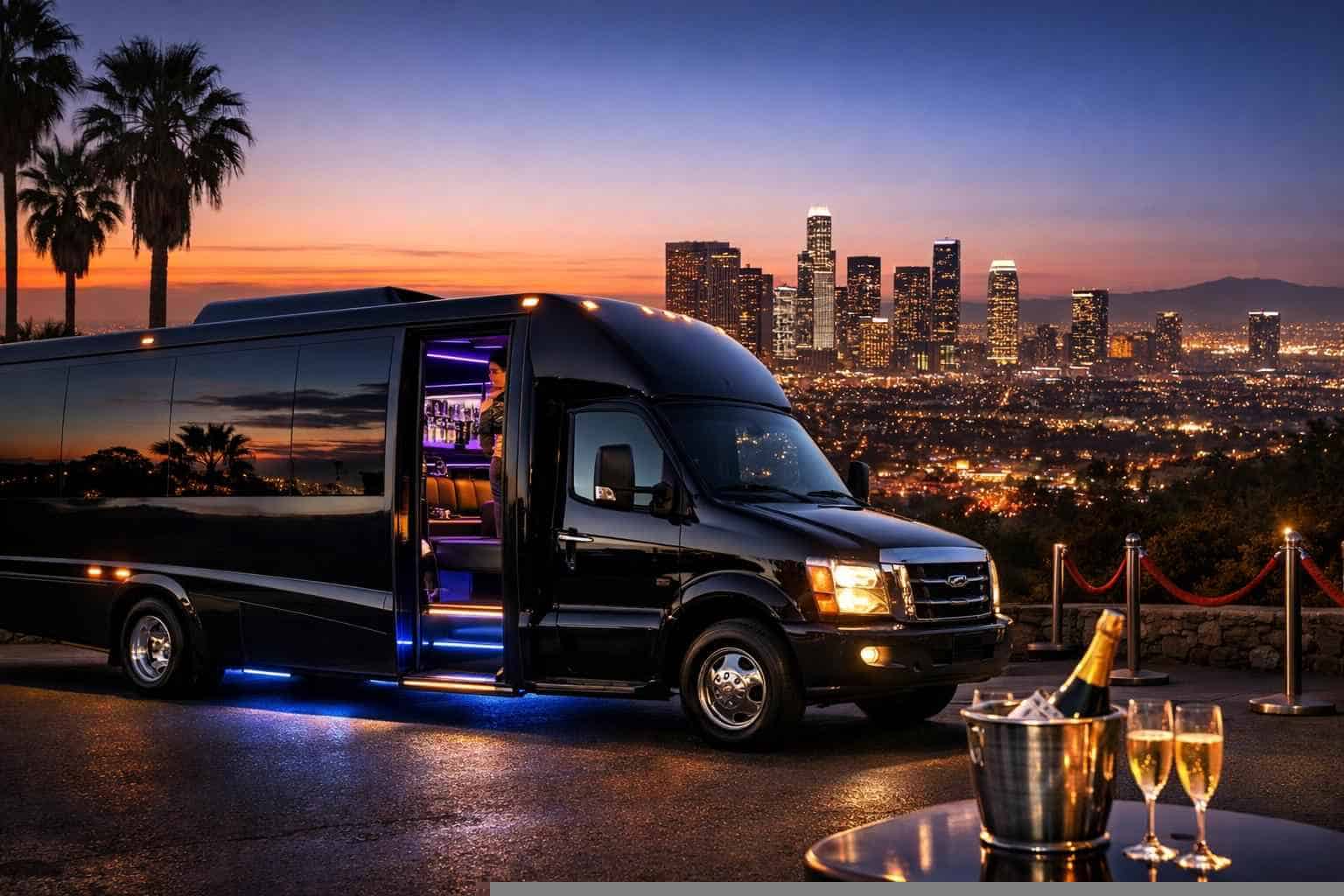 Party Bus Rental Services in Los Angeles California