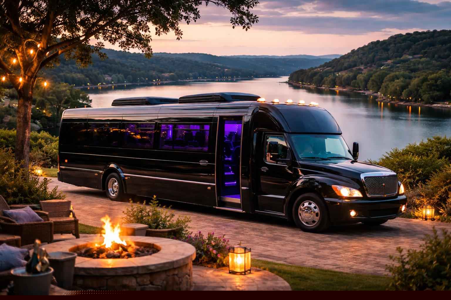 Group Party Bus Rentals In Marble Falls Texas