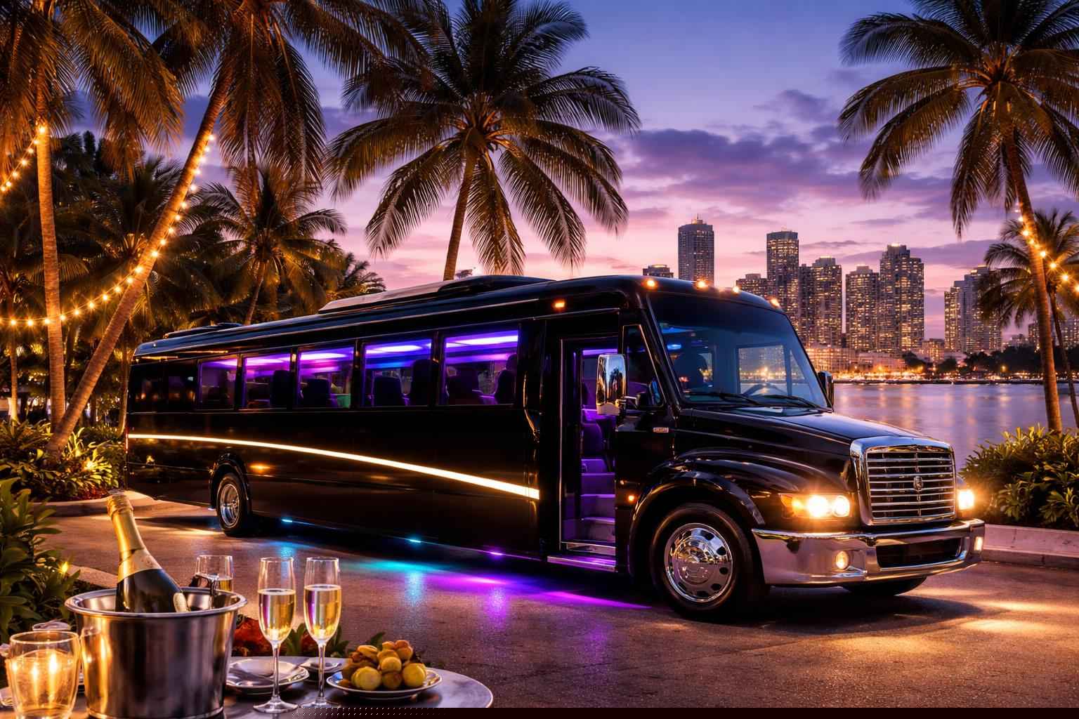 Party Bus Rental Services in Miami Florida