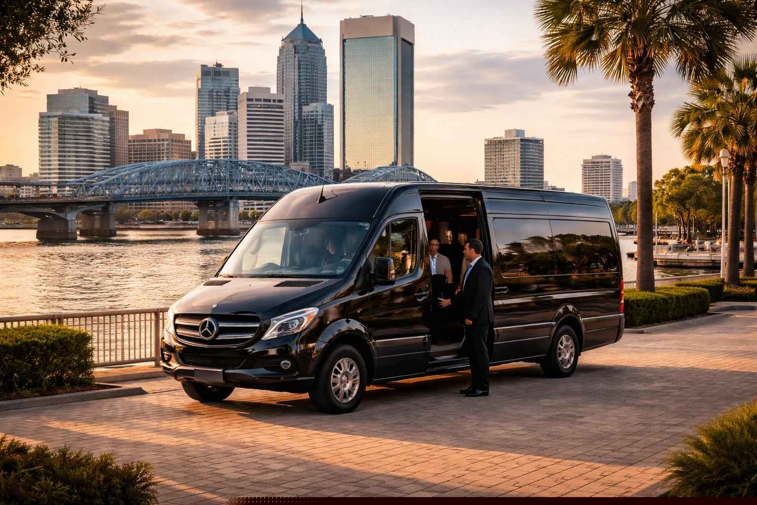 Passenger Van with Driver Services in Jacksonville Florida