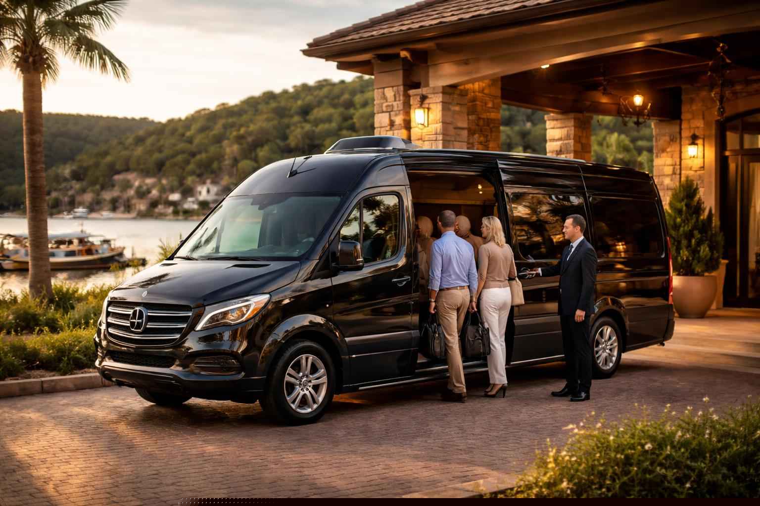 Chauffeured Passenger Van Services In Kingsland