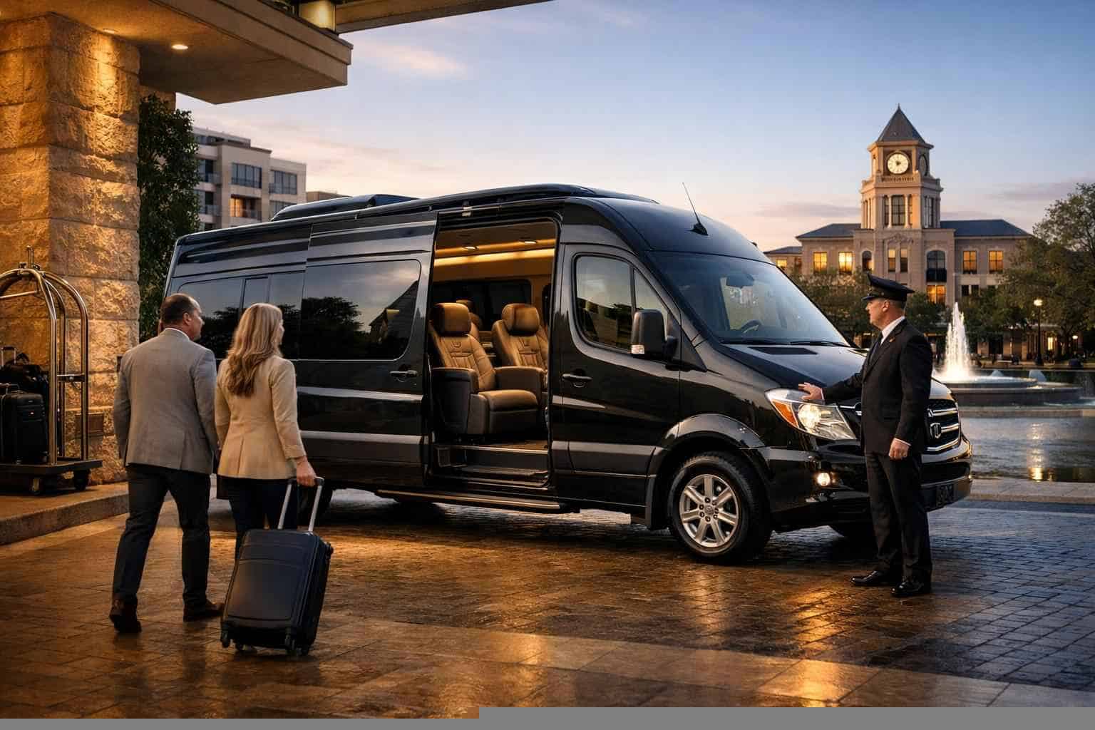 Chauffeured Van Services In McKinney Texas