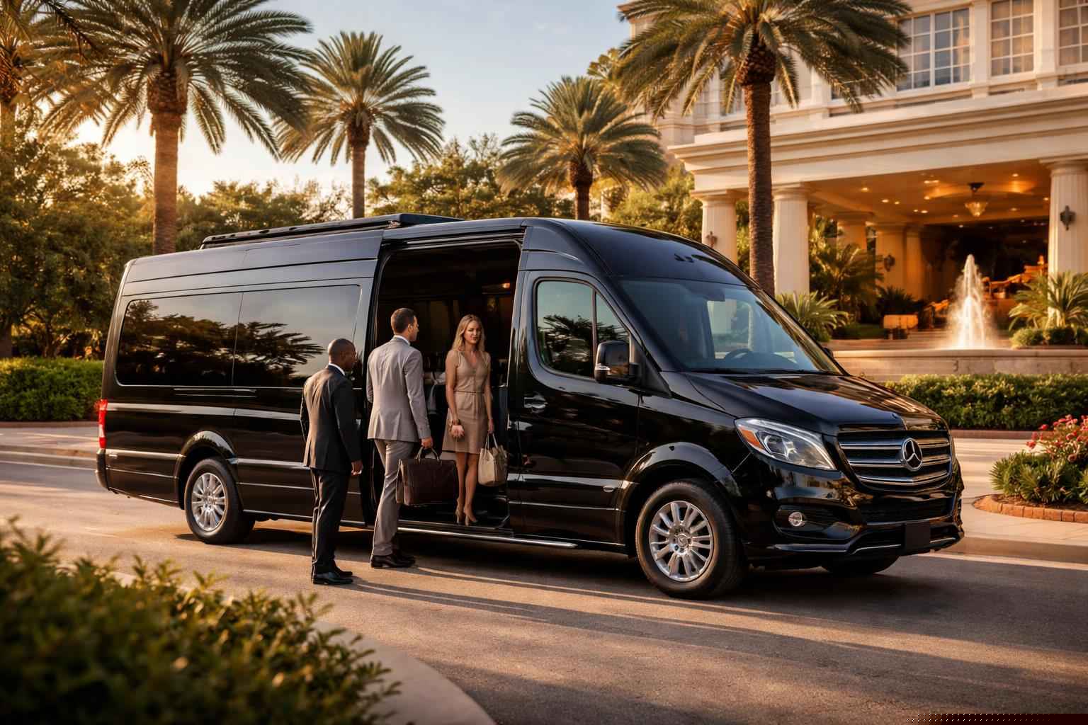 Passenger Van With Driver Services In Orlando Florida