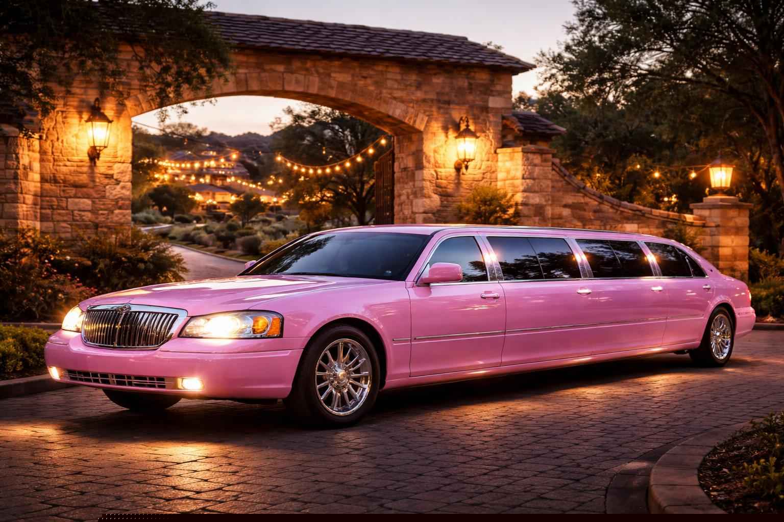Pink Limo Rentals For Parties In Boerne