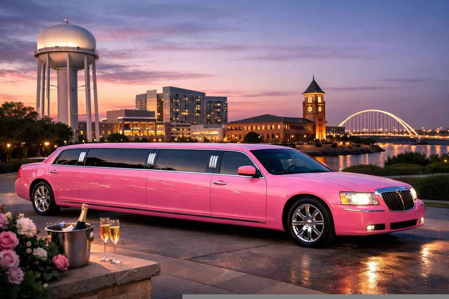 Pink Limo Rental Services In Frisco Texas