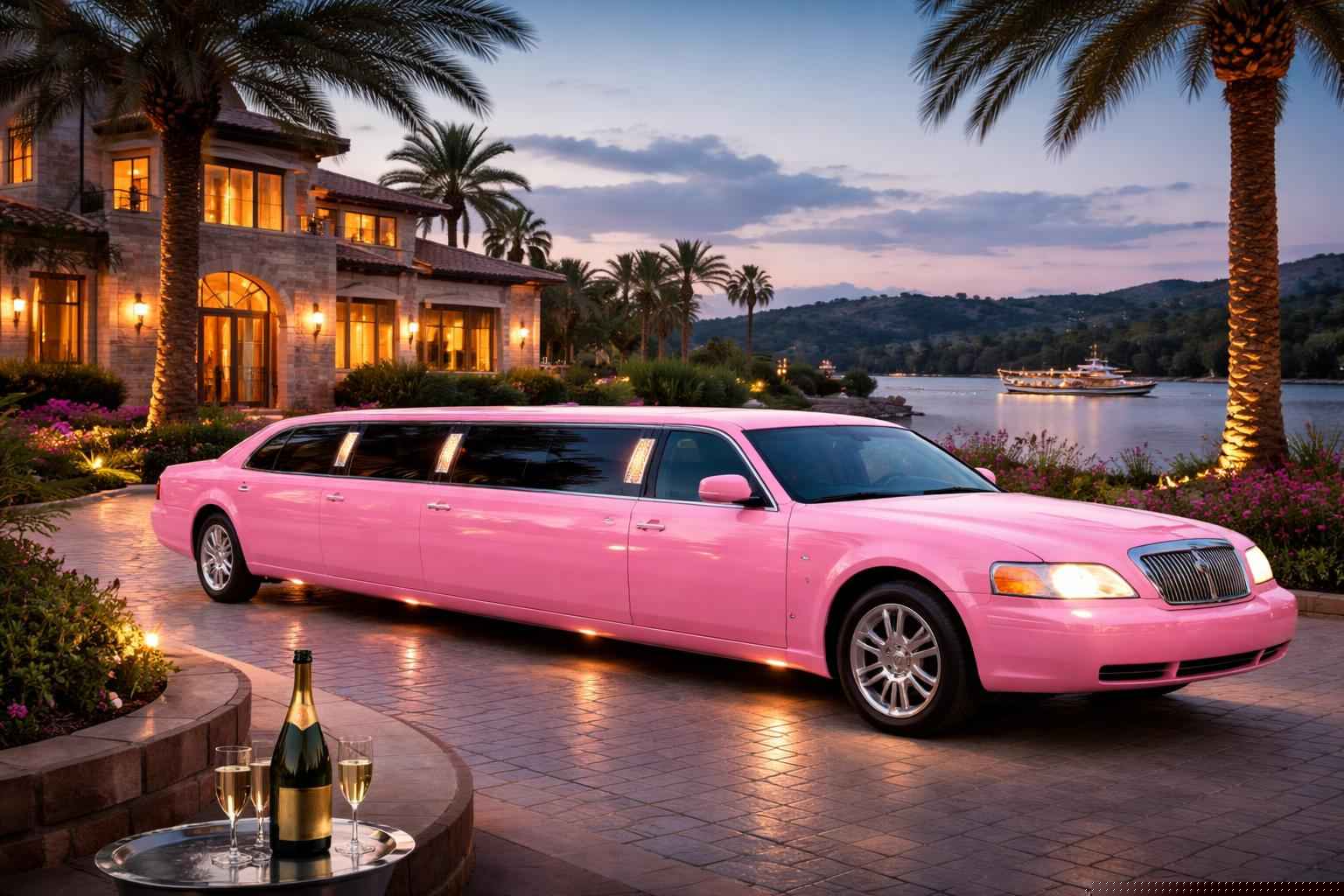 Pink Limo Services For Kingsland Events