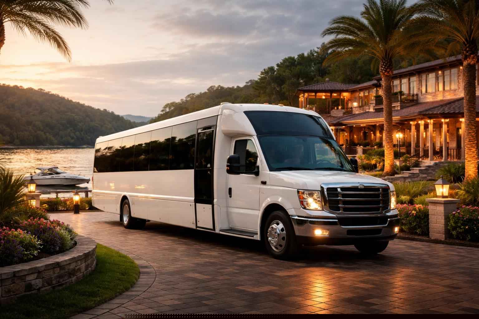 Shuttle Bus Rental Services In Kingsland Texas