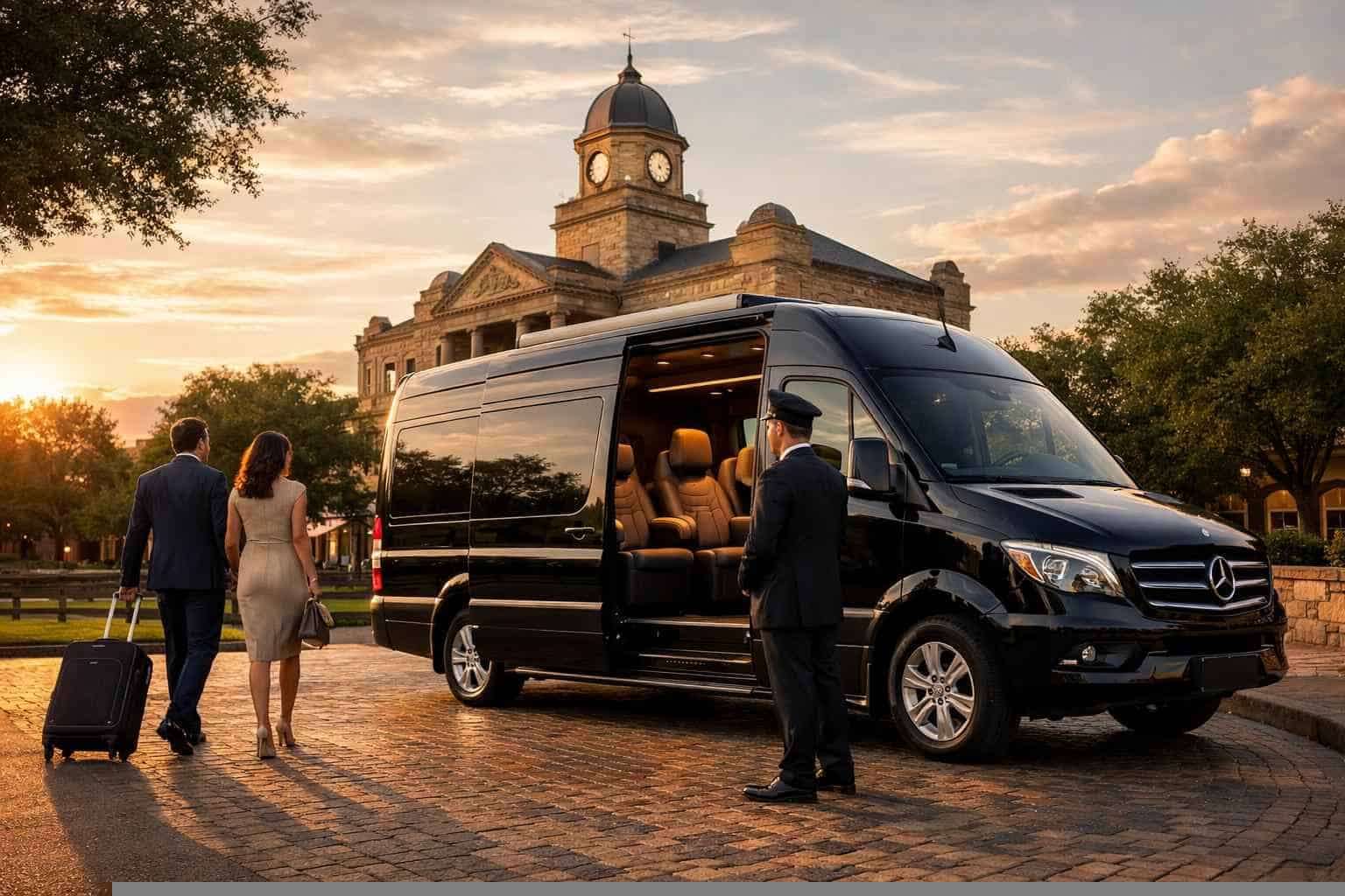 Sprinter Van Rental Services With Driver In McKinney Texas