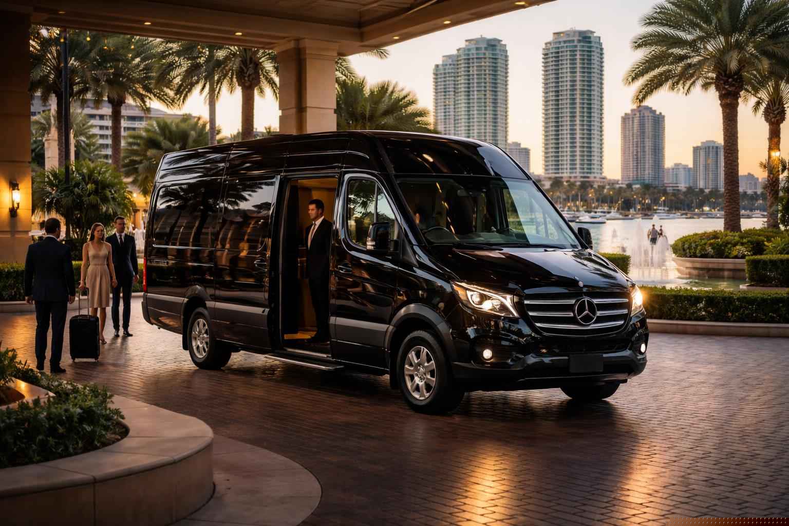 Sprinter Van Rental Services with Driver in Tampa Florida