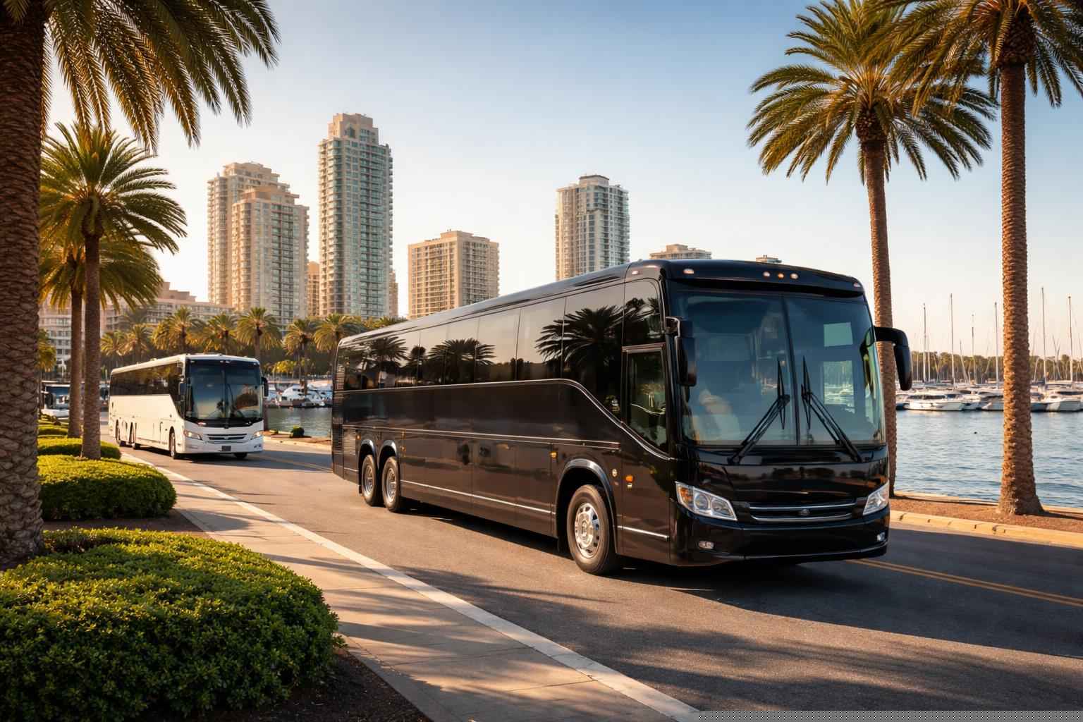 St. Petersburg Florida Charter Buses