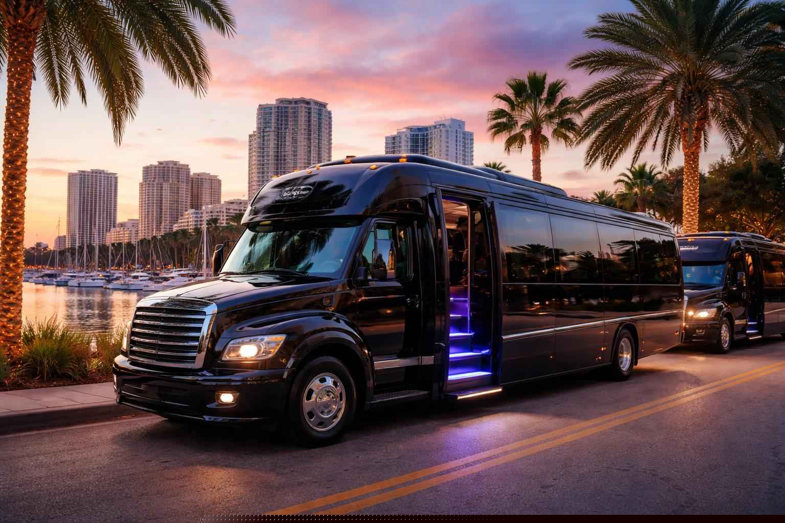 St. Petersburg Florida Limo Buses