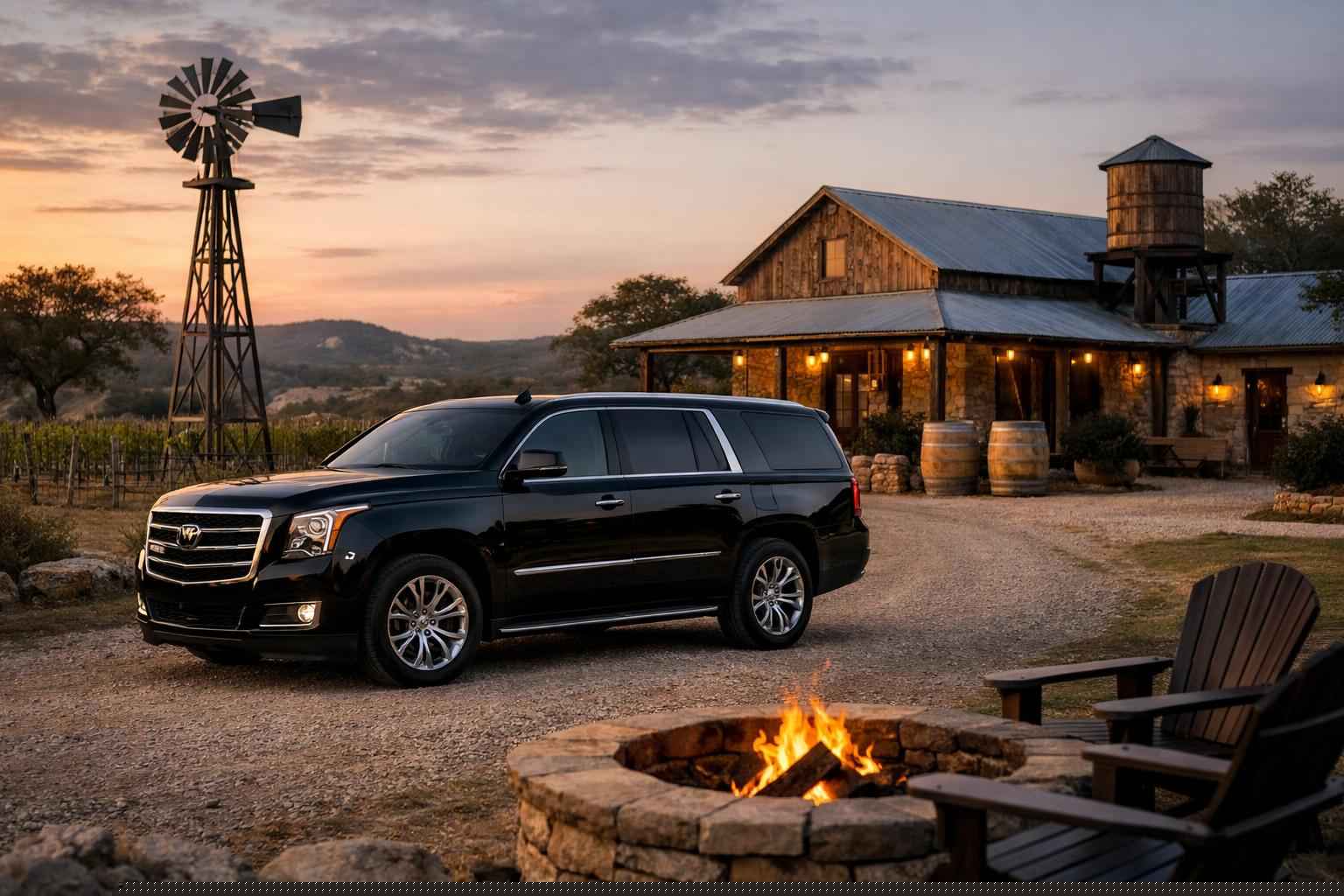 Luxury SUV Services For Fredericksburg Trips