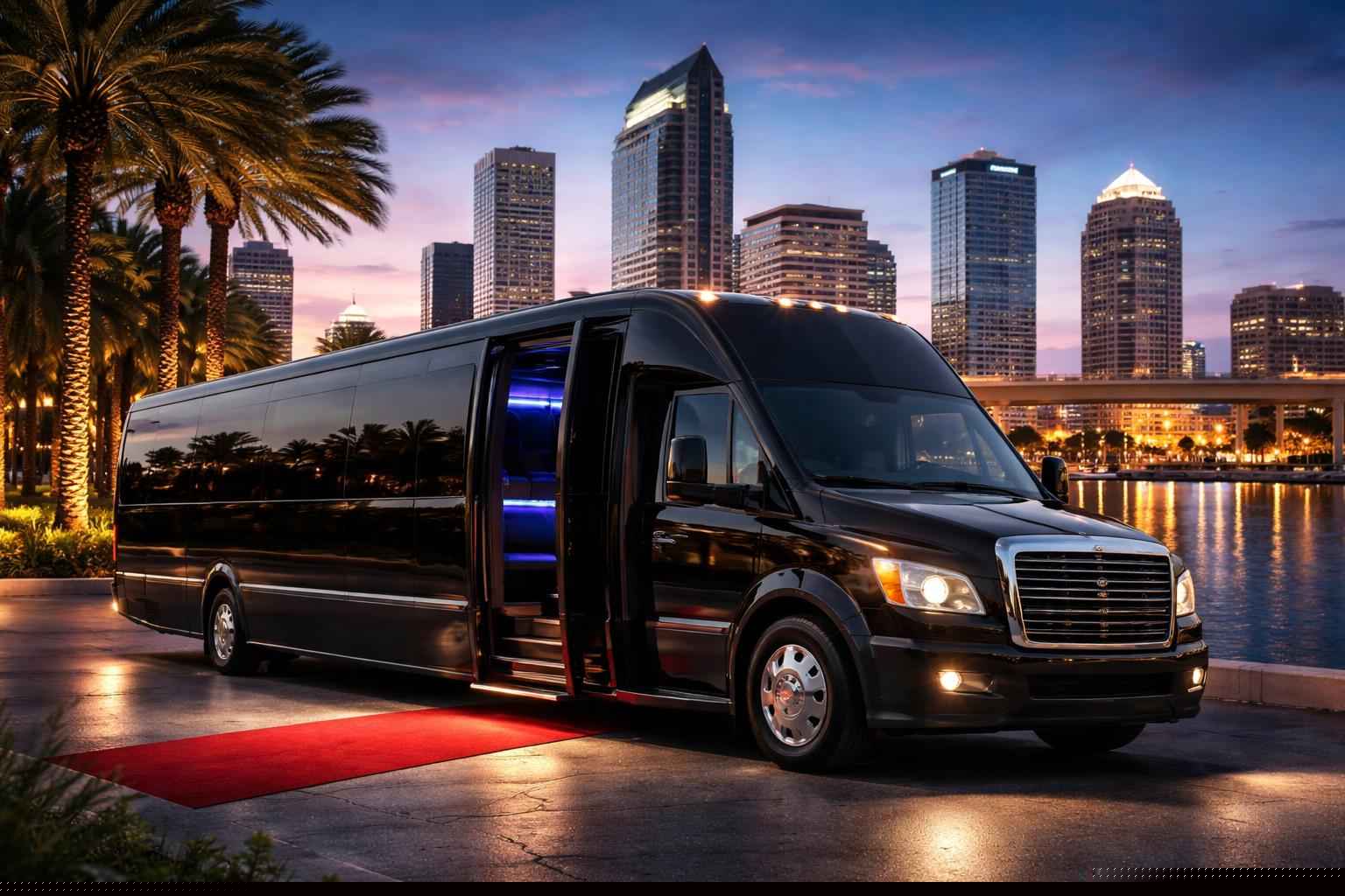 Tampa Florida Limo Bus Service