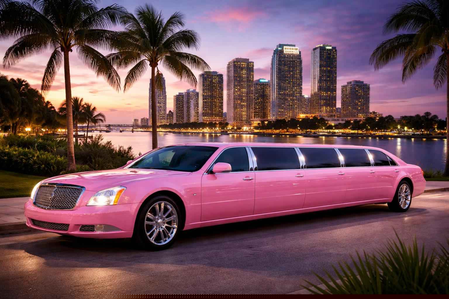 Tampa Florida Pink Limo Service