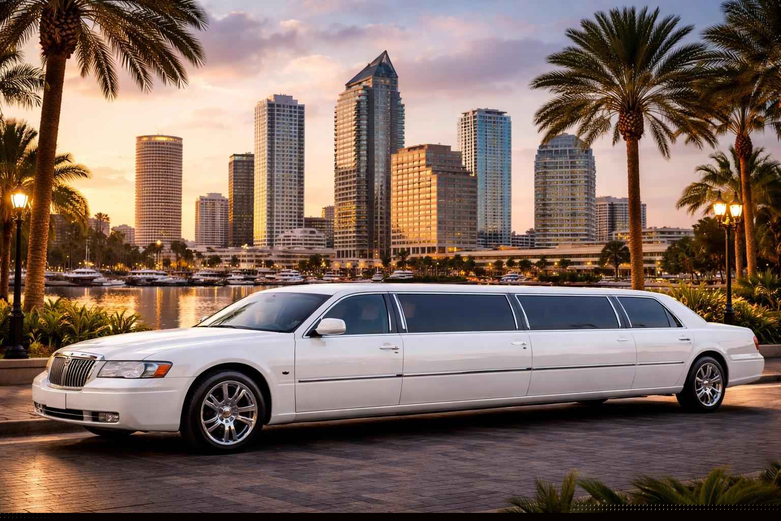 Tampa Florida White Limo Service