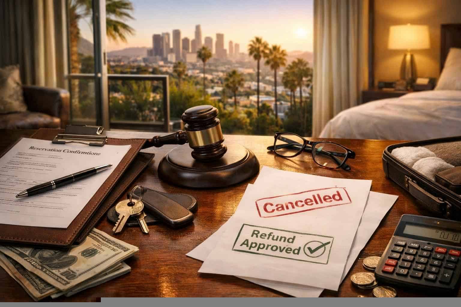 What is your cancellation and refund policy for Los Angeles California reservations?
