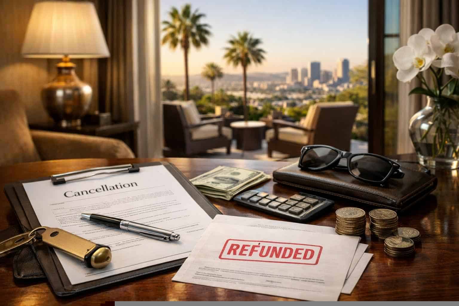 What is your cancellation and refund policy for Los Angeles California reservations?