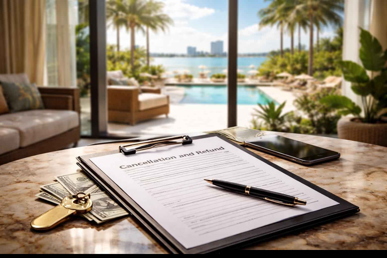 What is your cancellation and refund policy for St. Petersburg Florida reservations?