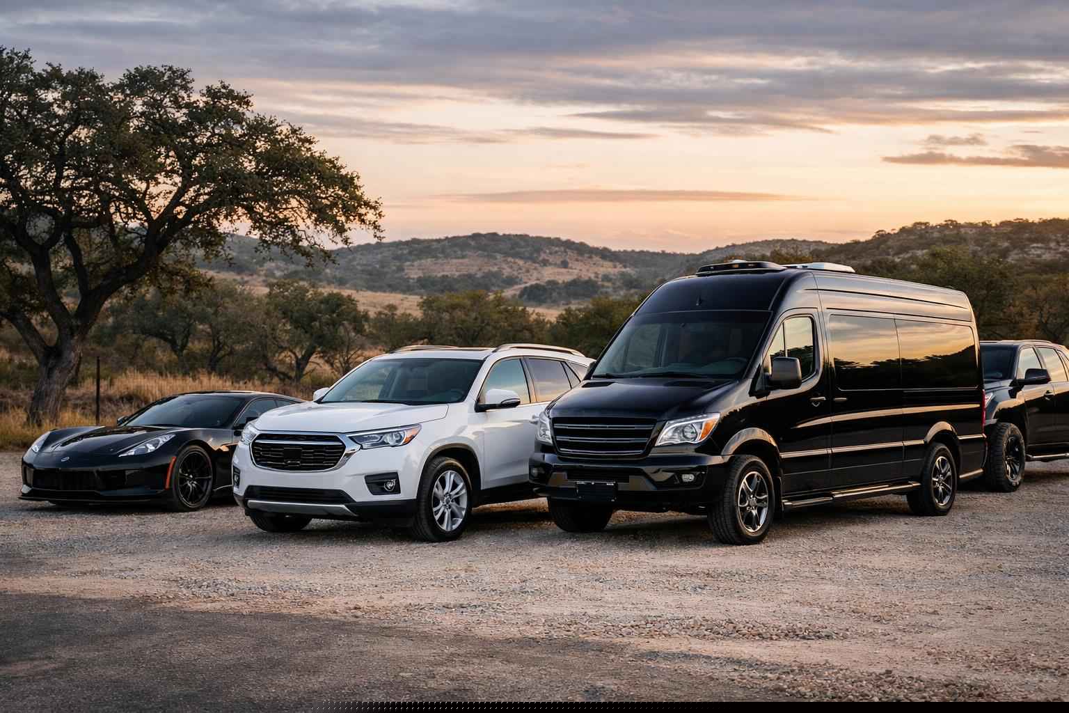 What Vehicle Sizes Do You Offer In Boerne Texas