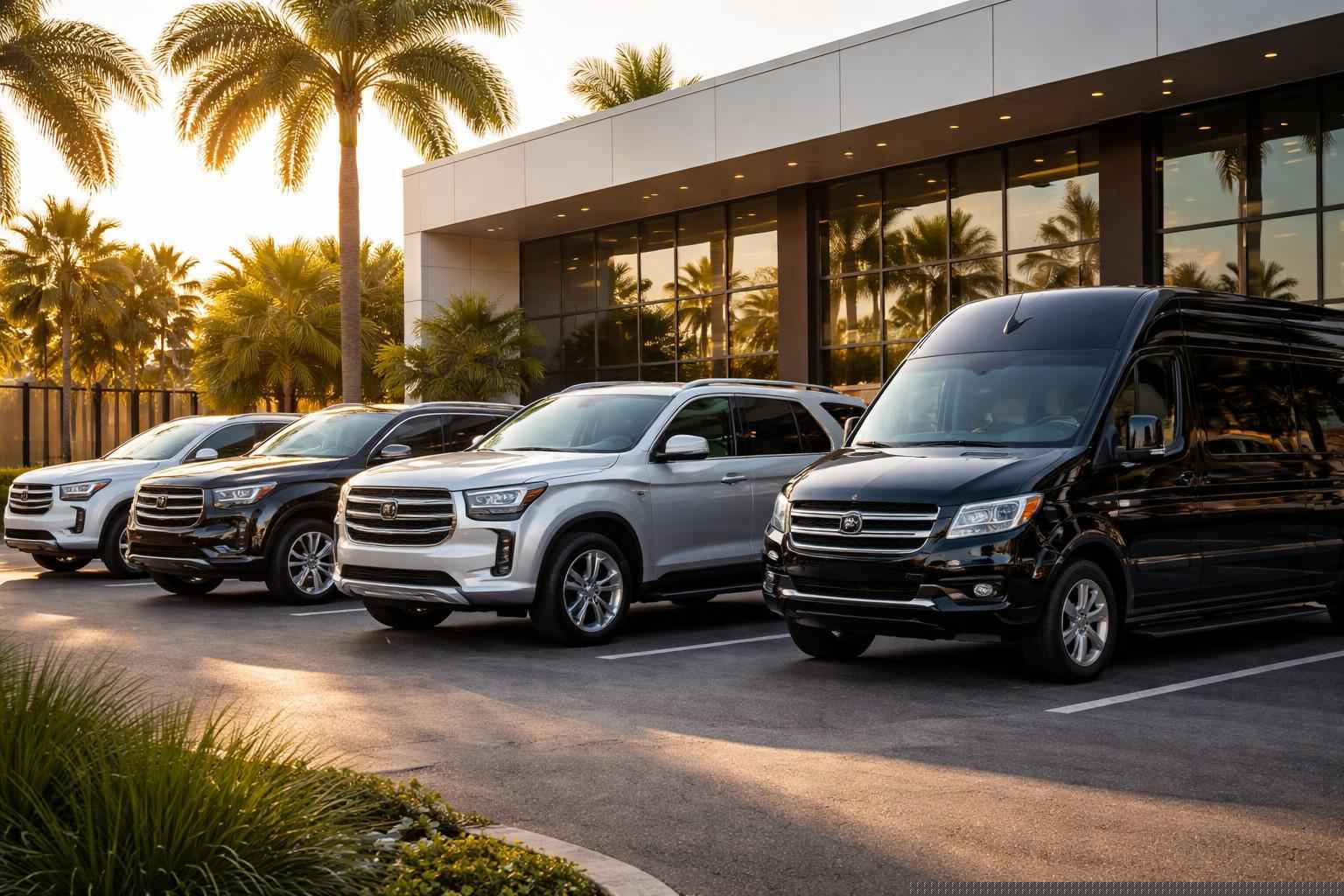 What vehicle sizes do you offer in Jacksonville Florida?