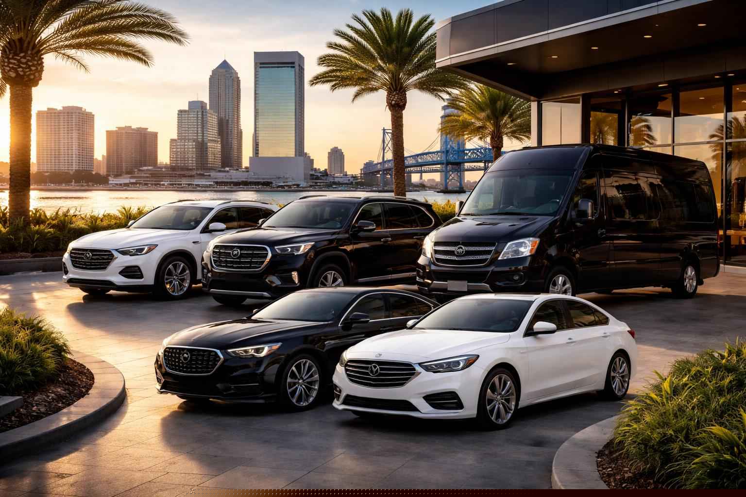 What vehicle sizes do you offer in Jacksonville Florida